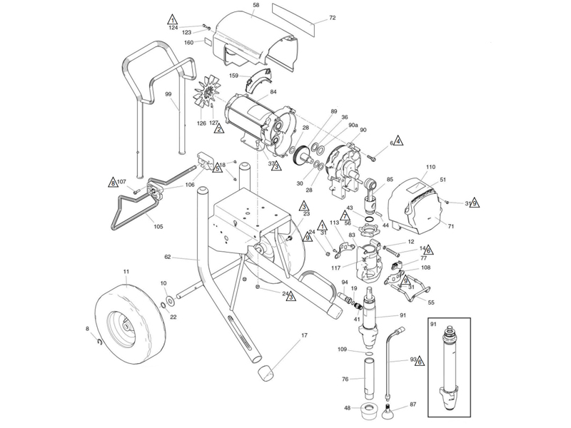 Mark VII Standard - 17E665 - Fahrgestell